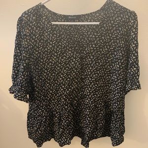 Floral Madewell Blouse 🌷